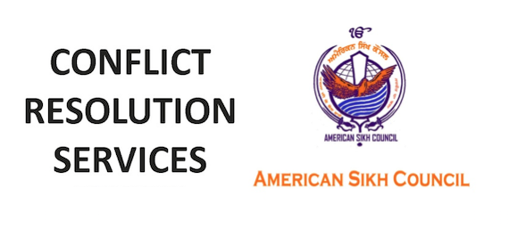 Conflict Resolution Service by American Sikh Council