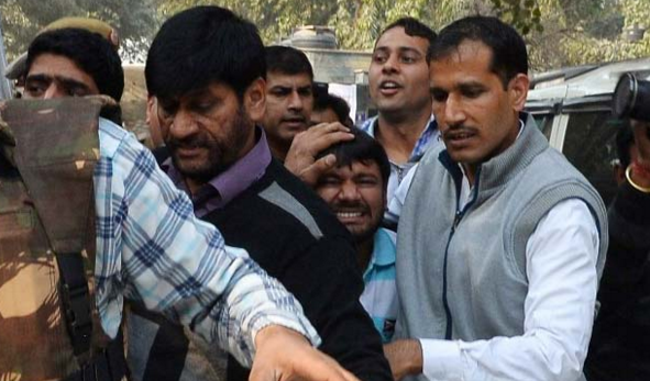 JNU students' union leader Kanhaiya Kumar was assaulted at the Patiala House court on Wednesday