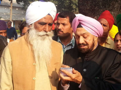 Wariam Singh and Balwant Singh Ramoowalia | Photo Credit: The Tribune