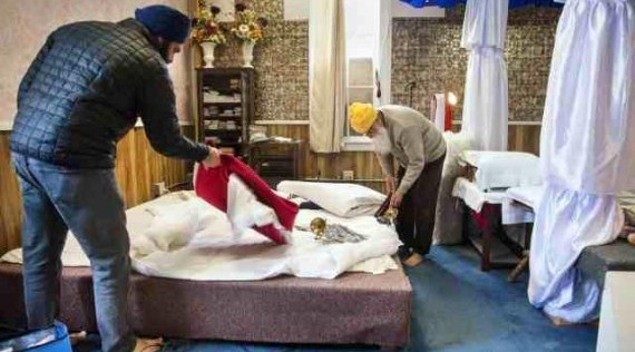 Beadbi of Guru Granth Sahib is reported from Spokane Sikh Gurdwara Sahib