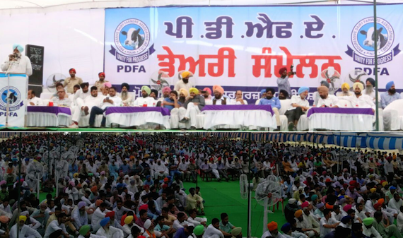 PDFA supports Aam Aadmi Party