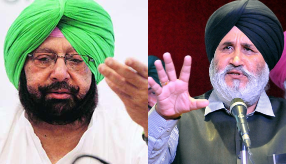 Amarinder Singh (L), Daljit Cheema (R) [File Photos]