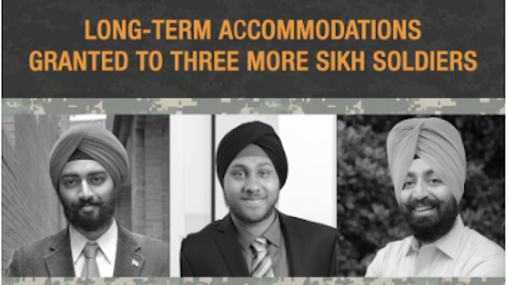 U.S. Army Accommodates 3 More Sikh Soldiers