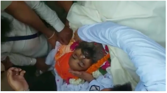 Bhai Bhupinder Singh Dhakkiwale's dead body