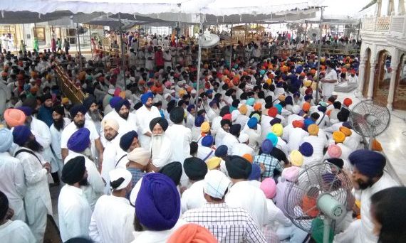 A view of Gathering in front of Akal Takht Sahib (June 06, 2016)