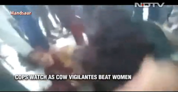 Photo: A screenshot from a NDTV video