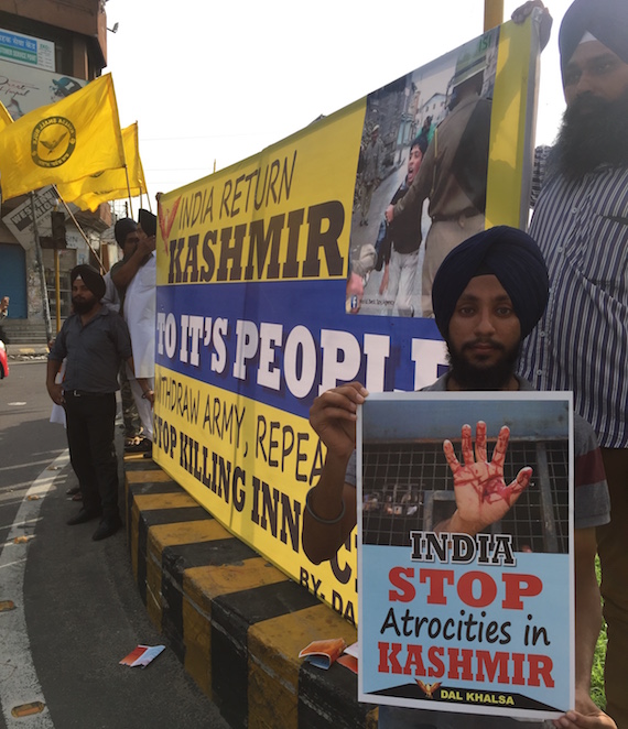 Dal Khalsa demands immediate demilitarisation of Kashmir and resolution to the conflict in consonance with Kashmiri people's aspirations