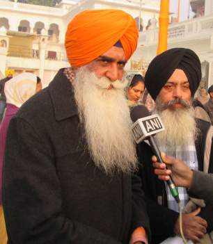 Dal Khalsa leaders Bhai Harpal Singh Cheema and Bhai Kanwarpal Singh Bittu