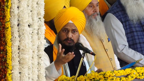 Stand on 'Missing Saroops' and Support of SAD(B)'s Control Over SGPC Hit Giani Harpreet Singh's 