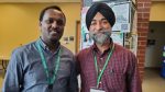 Kavneet Singh (American Sikh Council) with Nicolas Habarugira at the Conference 1