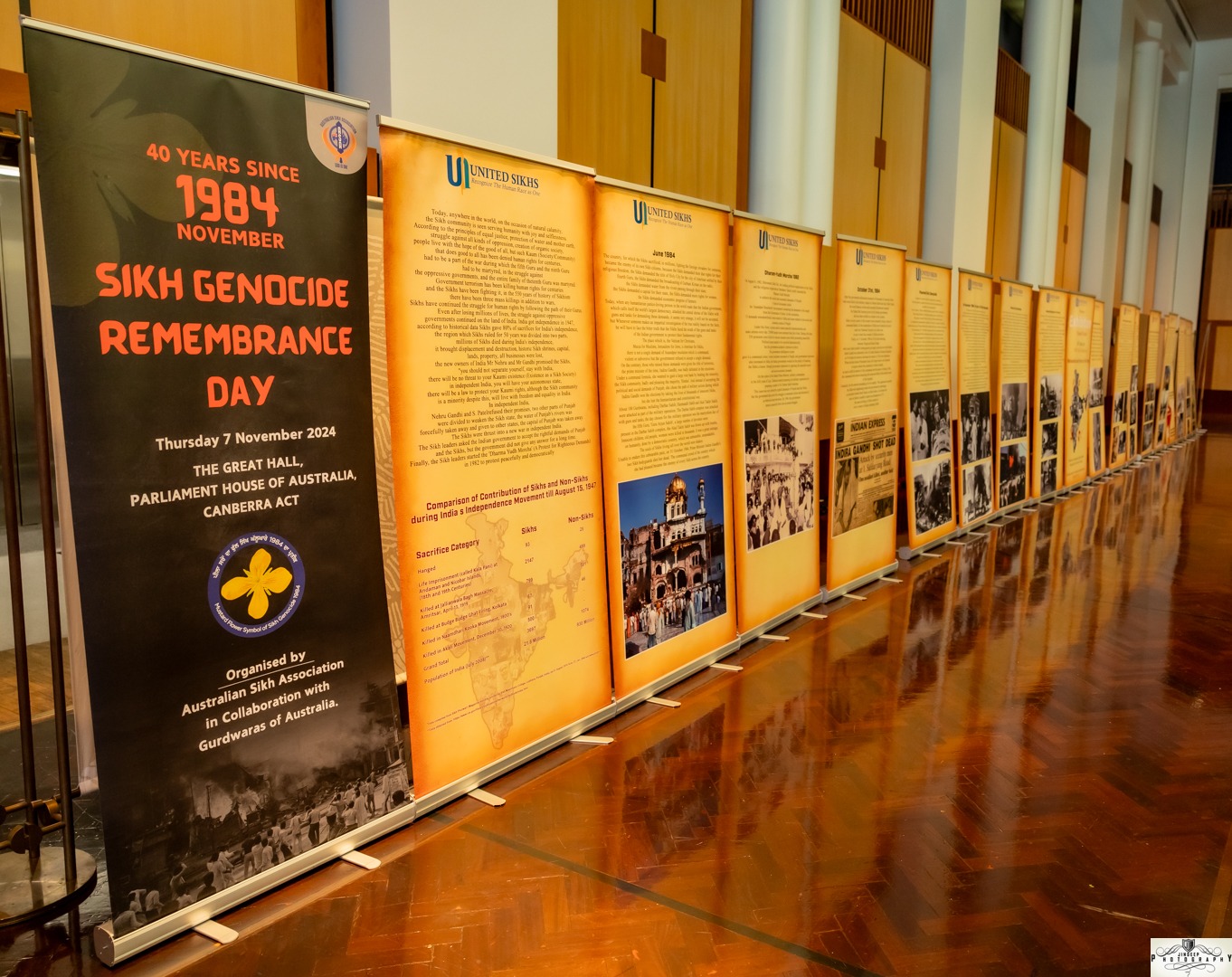 Sikh Genocide Remembrance Event at Federal Parliament House