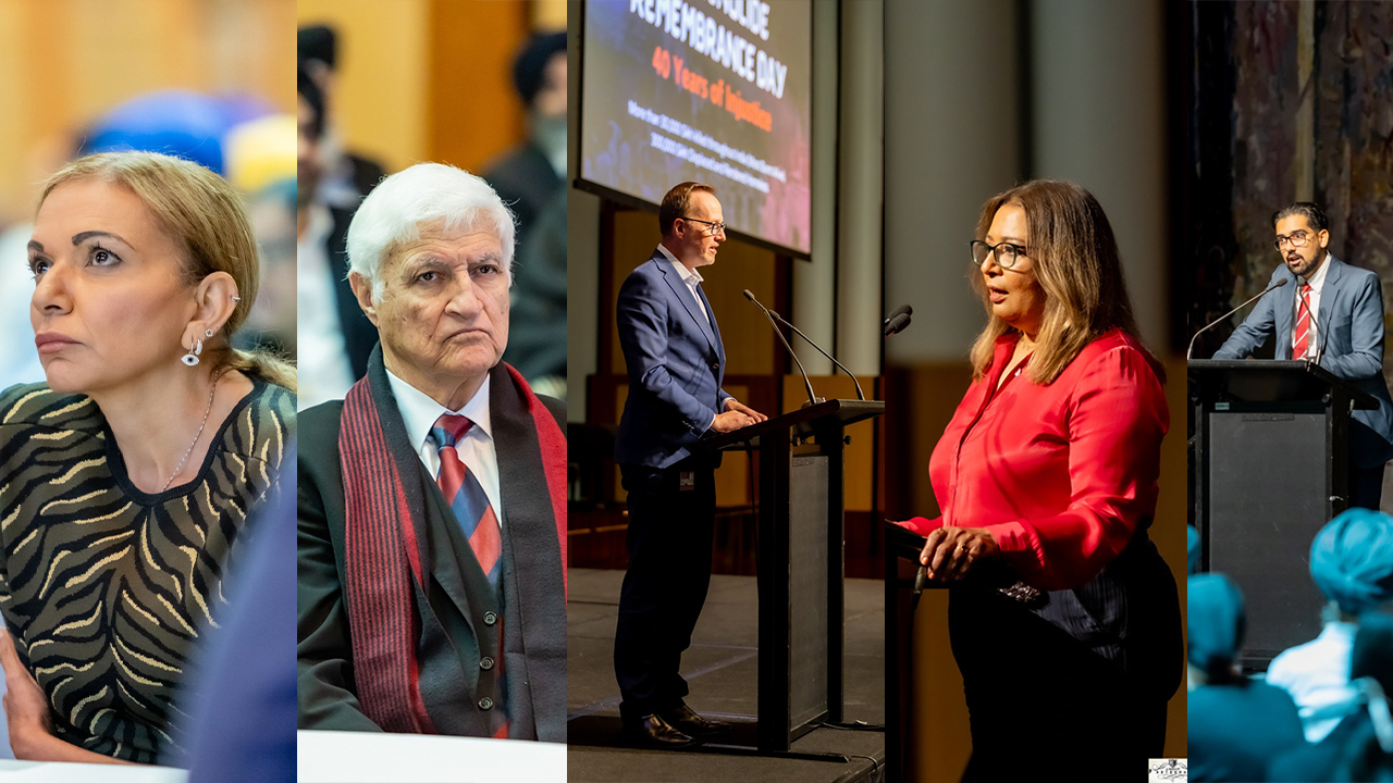 Sikh Genocide Remembrance Event at Federal Parliament House