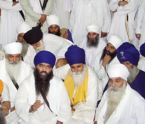 Baba Harnam Singh and other 'Sant Samaj' leaders