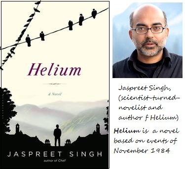 Helium novel by Jaspreet Singh