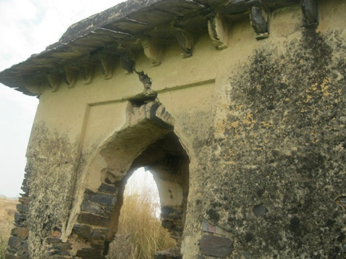Ruins of Sikh Village Hondh Chillar that was destroyed during the Hondh Massacre in November 1984