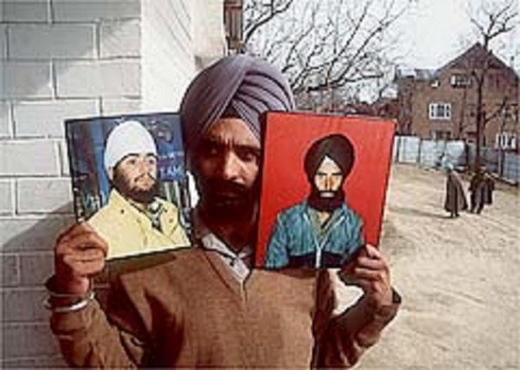 Nanak Singh survived, his youngest son, brother (in photos) and cousins did not.