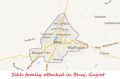 Sikh Family attacked in Bhuj, Gujrat