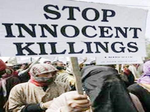 Stop Innocent Killings in Kashmir | Image used for representational purpose only